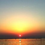 alba sul mare di Chioggia